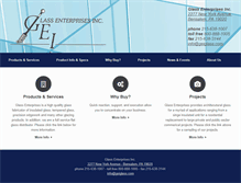 Tablet Screenshot of geiglass.com